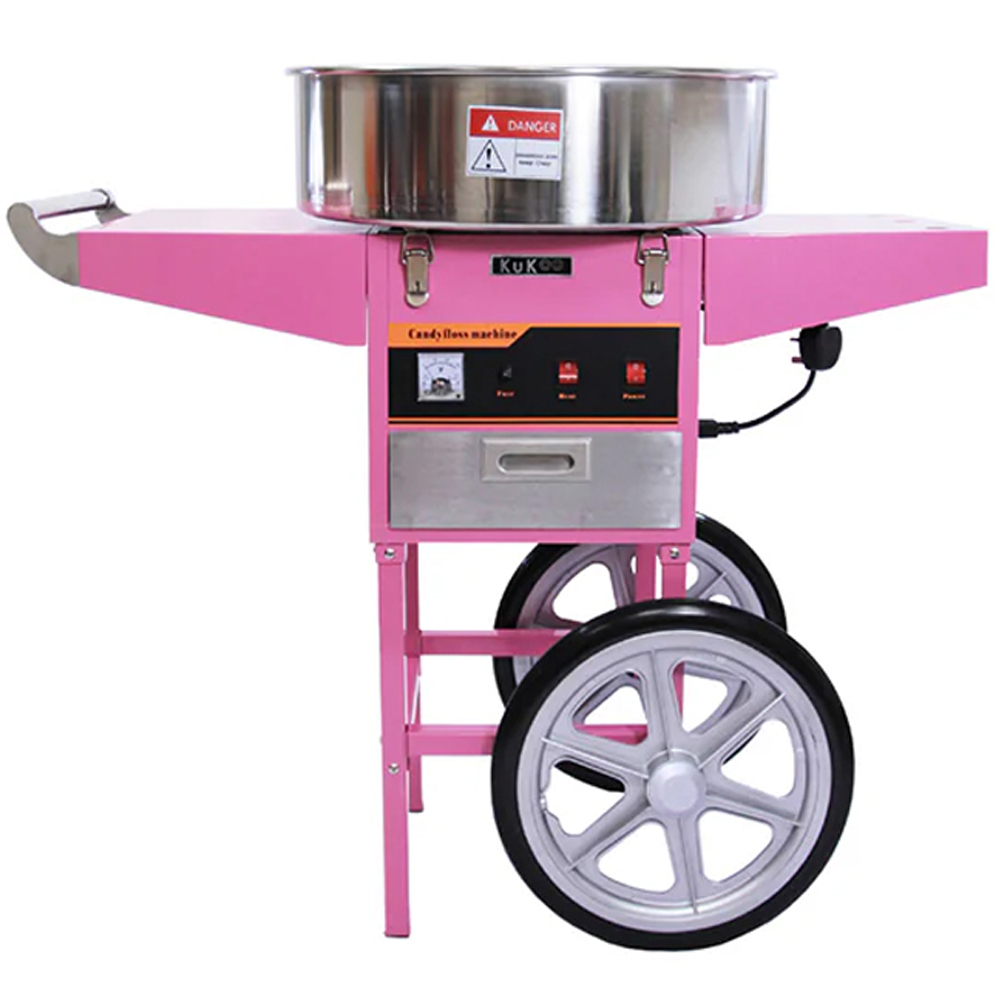 KuKoo Popcorn and Candy Floss Machine 8oz with Carts Image 3