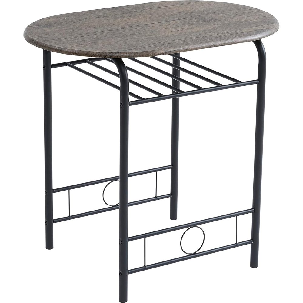 Barley 2 Seater Brown Dining Table Image 2