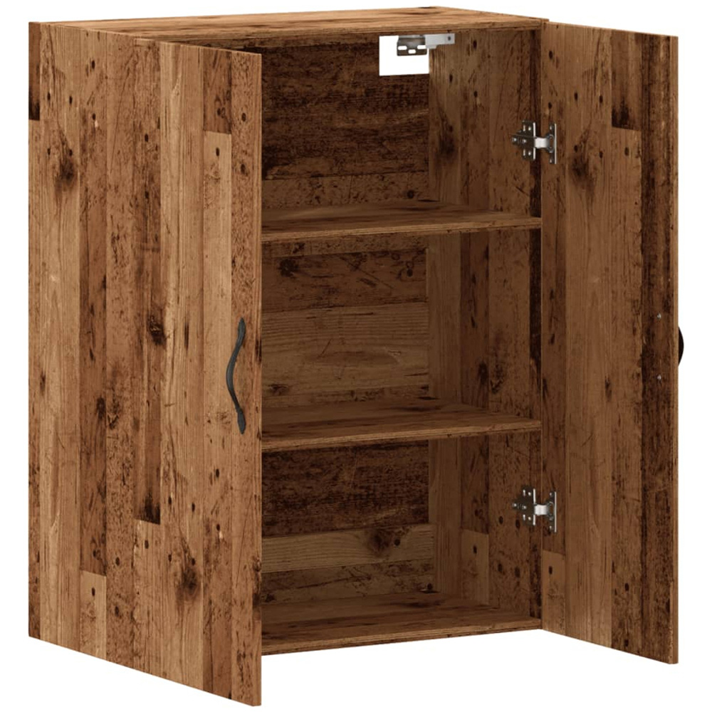 vidaXL 2 Door Old Wood Wall Mounted Cabinet Image 5