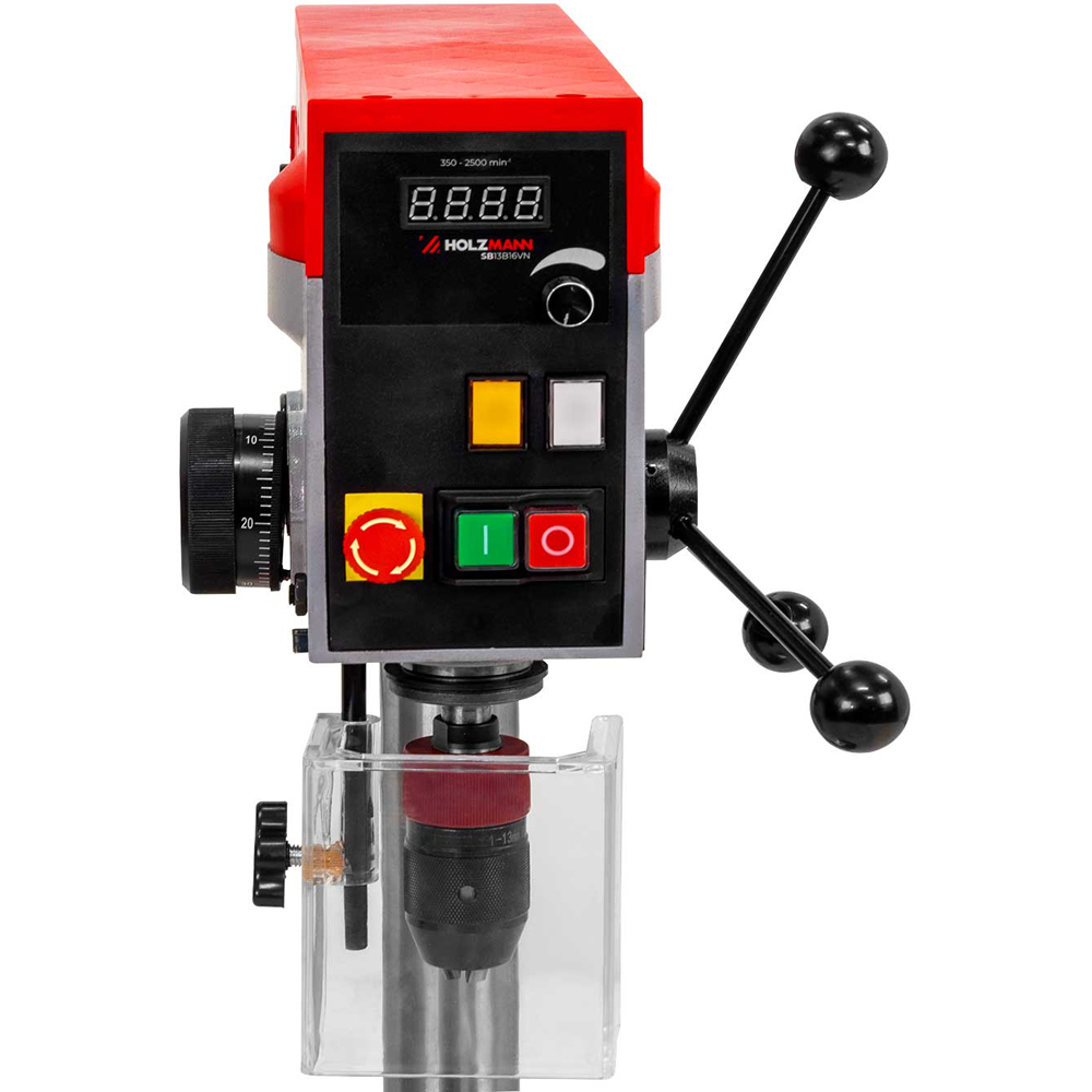 Holzmann SB13B16VN 230V 300W Vari-Speed Bench Drill Press 13mm Image 2