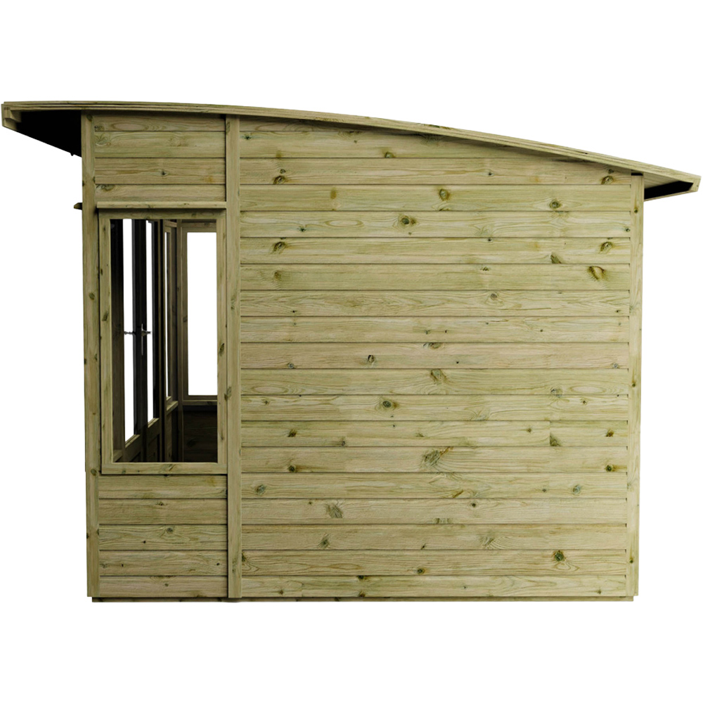 Mercia Helios 8 x 8ft Double Door Premium Shiplap Traditional Summerhouse Image 5