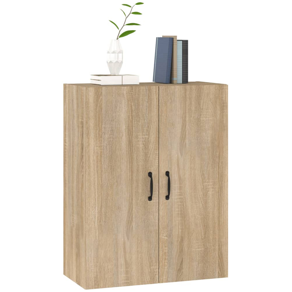 vidaXL 2 Door Sonoma Oak Wall Cabinet Image 3