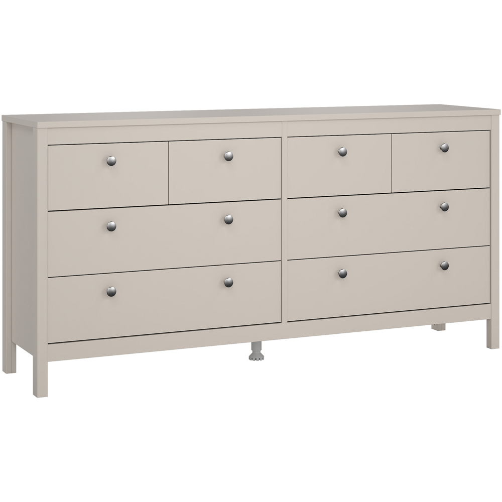 Florence Madrid 8 Drawer Cashmere Double Dresser Image 2