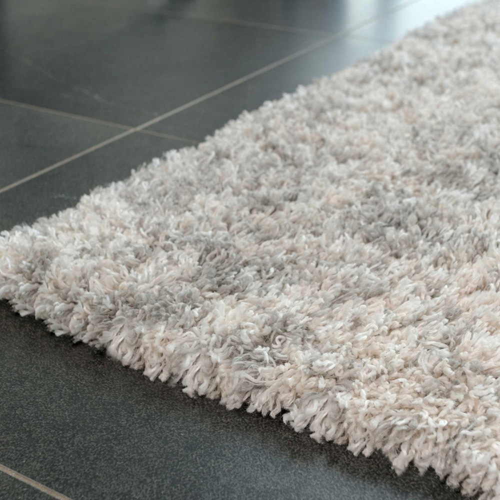 Kukoon Kinsale Grey Multicolour Shaggy Mottled Rug 200 x 290cm Image 3