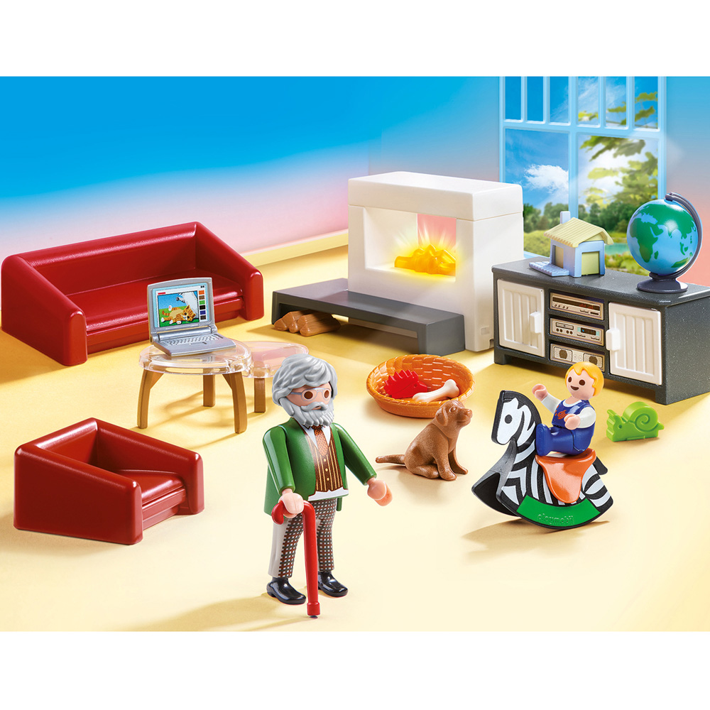 Playmobil Comfortable Living Room Playset 36 Piece Image 4