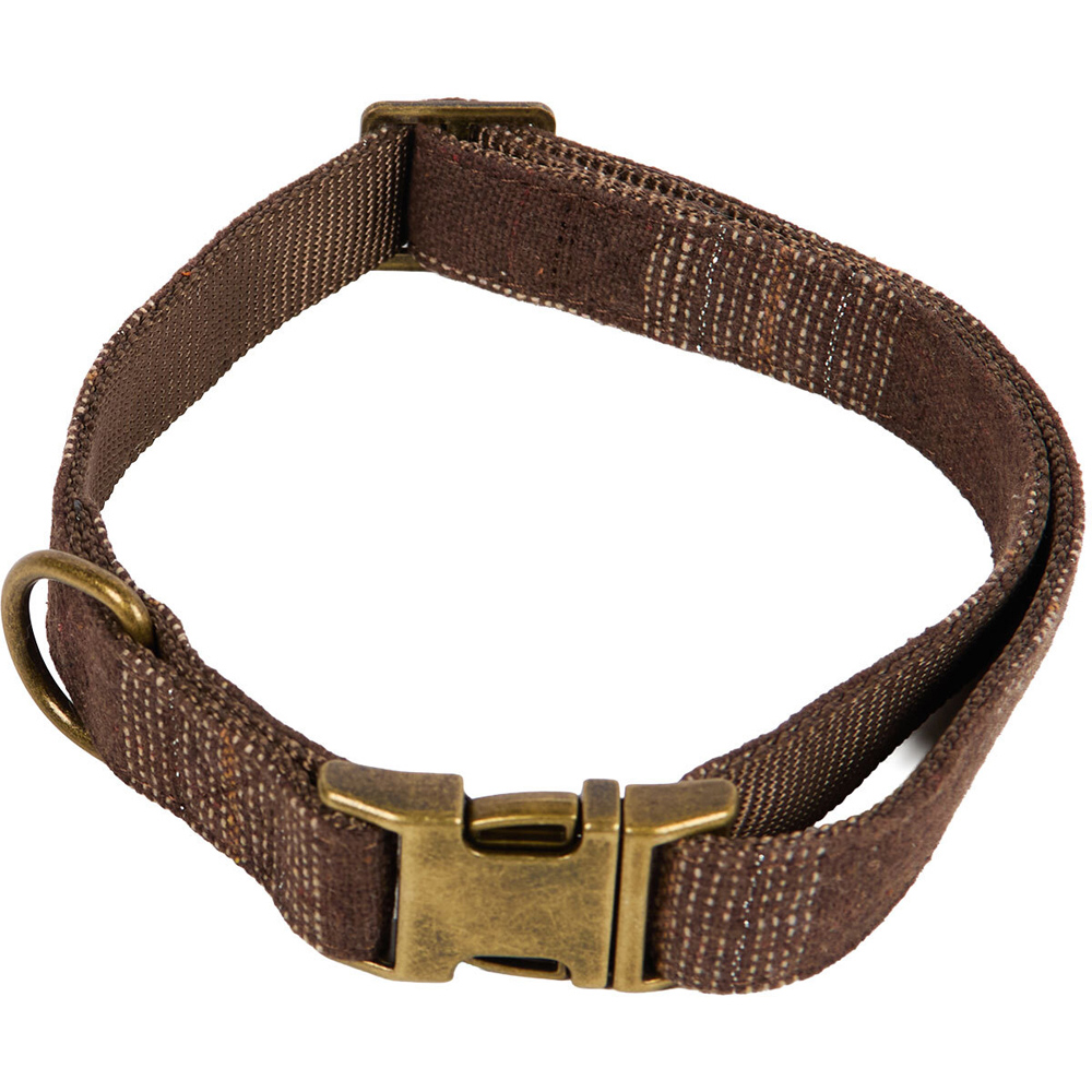 Heritage Dog Collar and Lead Set Brown Image 8