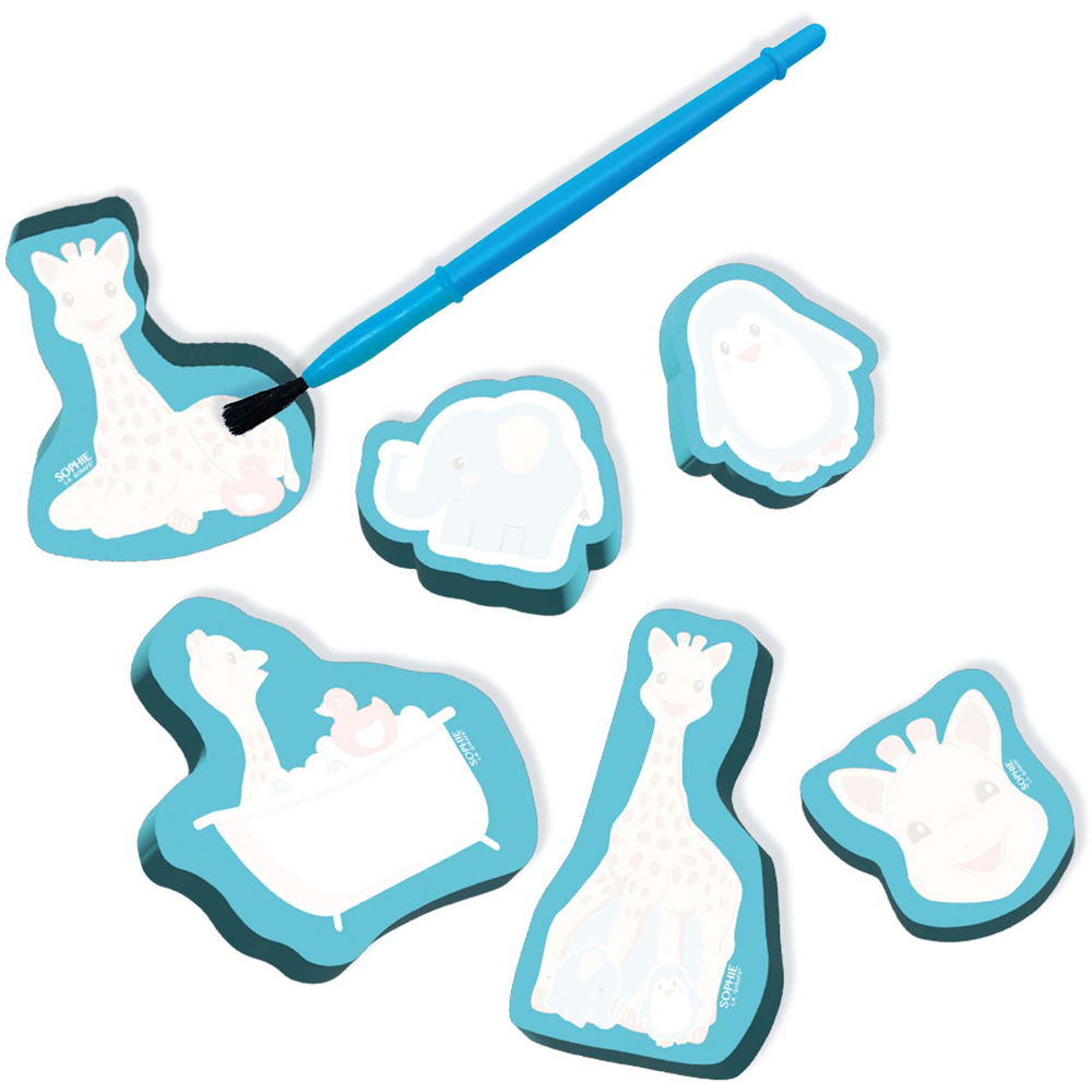 SES Creative Sophie La Girafe Colouring in the Bath with Water Activity Set Image 2