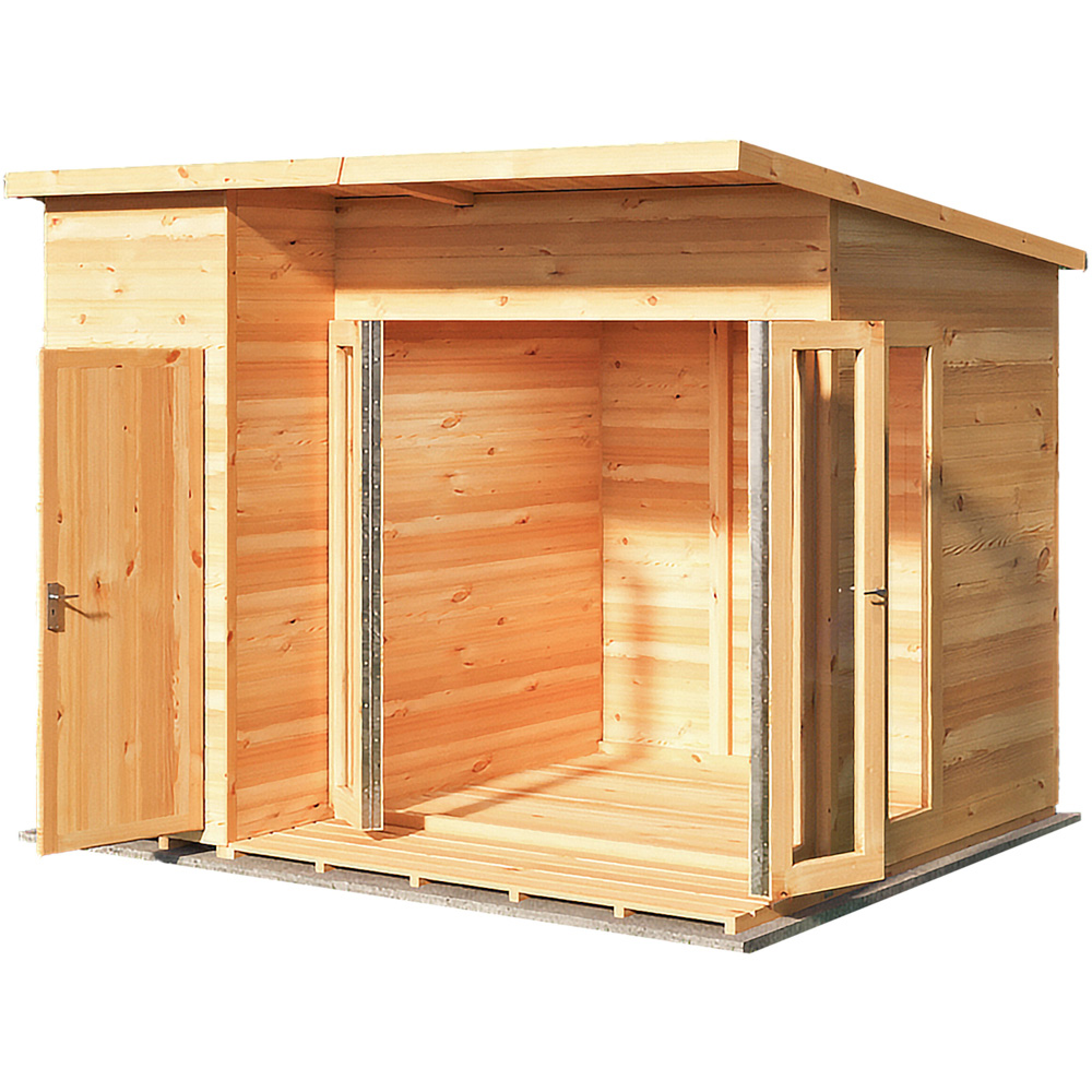 Shire Aster 10 x 8ft Double Door Contemporary Summerhouse Image 3