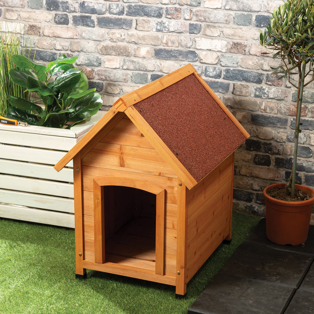 Small Wooden Pet Kennel Image 2