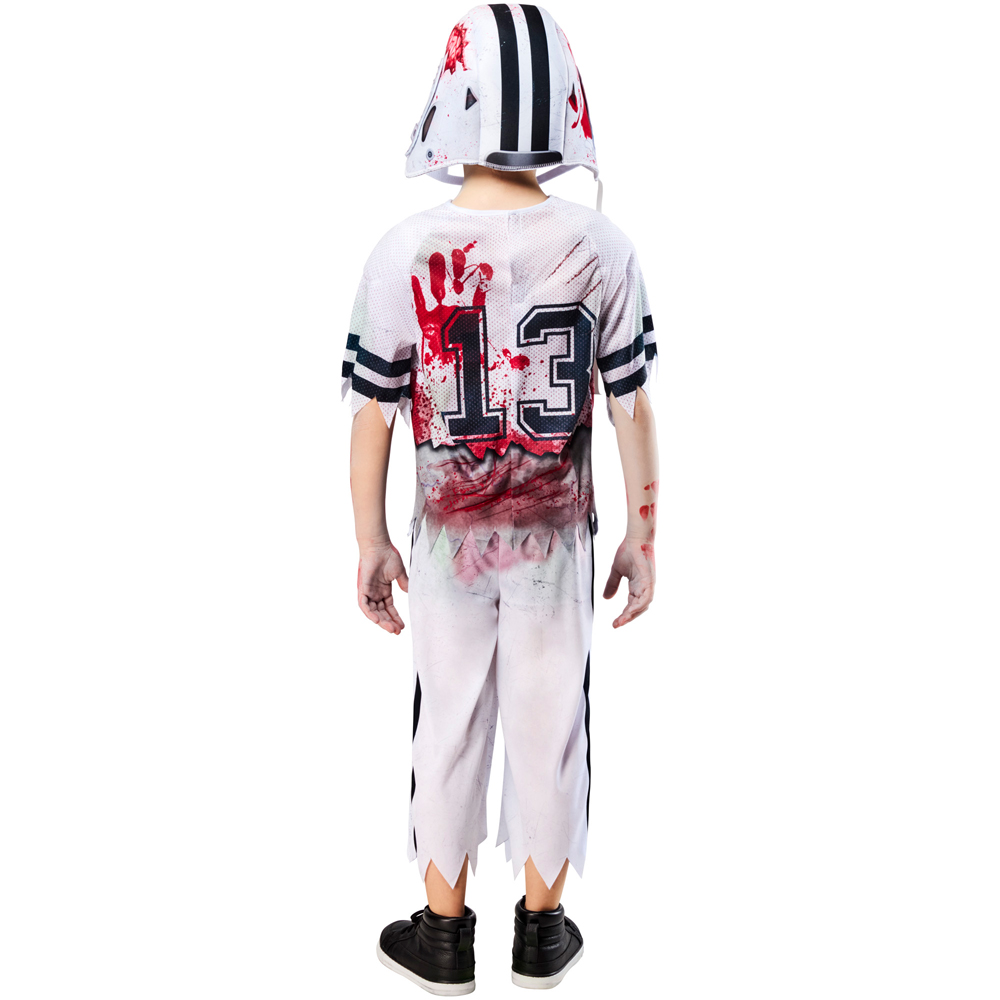 Rubies Zombie American Football Player Kids Halloween Costume 11 to 12 Years Image 2
