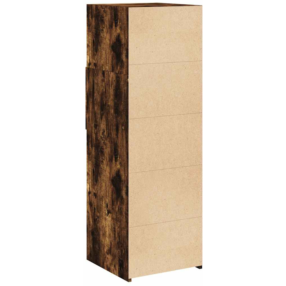 vidaXL 2 Drawer 3 Open Shelf Smoked Oak Highboard Image 6