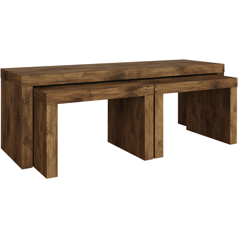 GFW Jakarta Mango Long John Nest of Tables Set of 3 Image 2