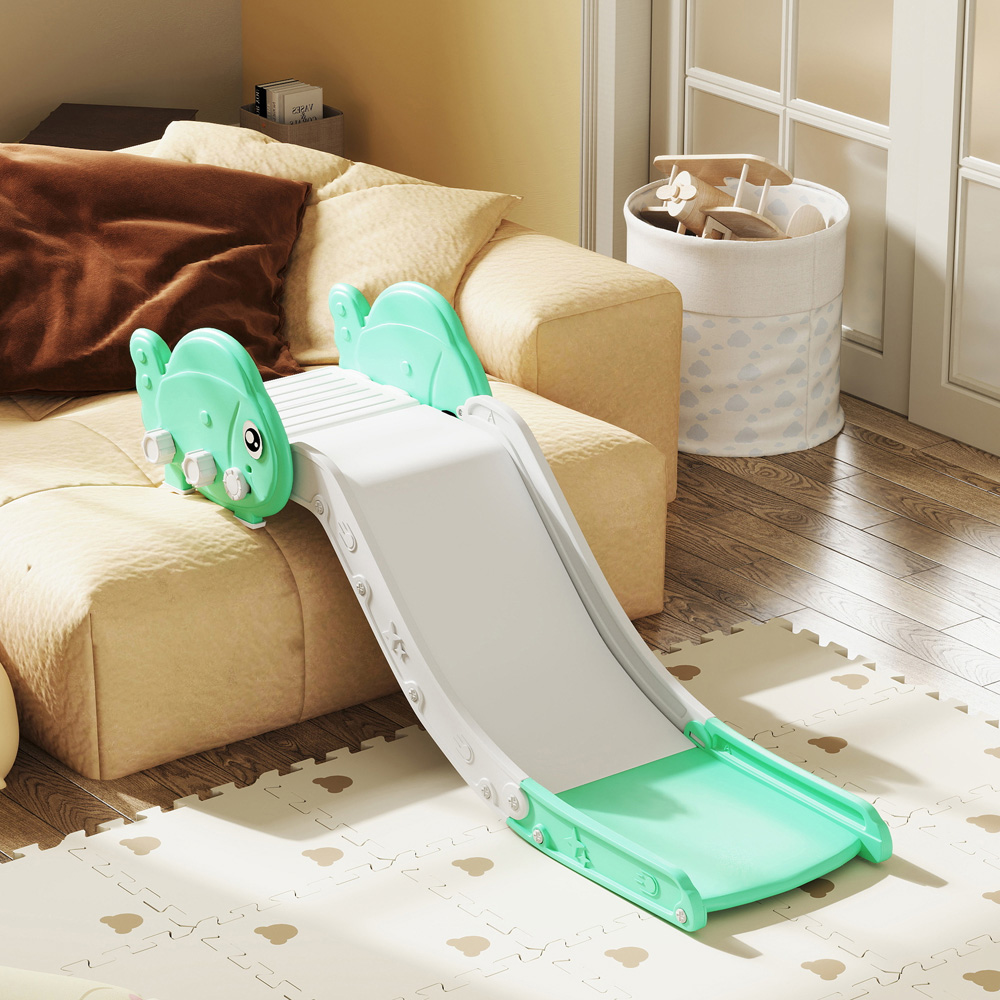 Tommy Toys AIYAPLAY Kids Green Extended Sofa and Bed Slide Image 4