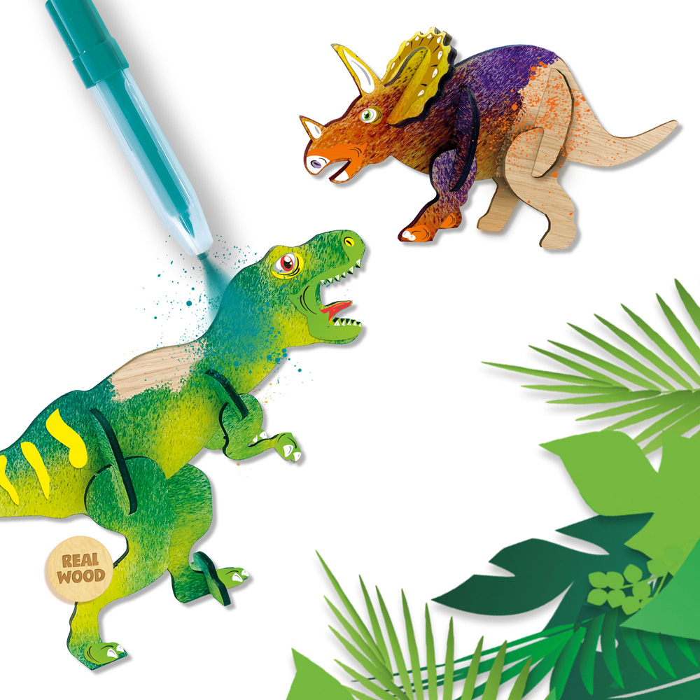 SES Creative Dinosaurs Blow Airbrush Pens Image 3