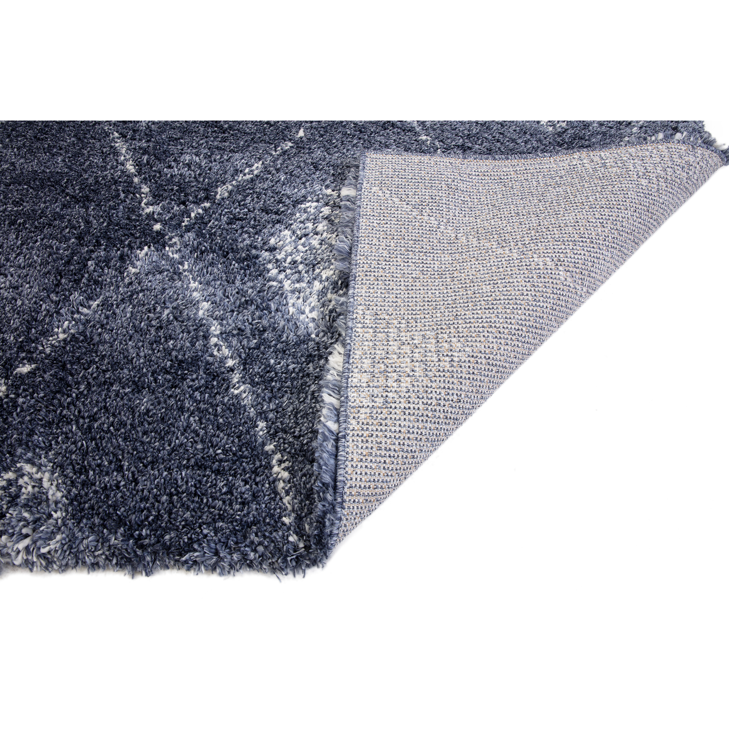 Alto Navy Diamond Rhombus Large Rug 66cm Image 2