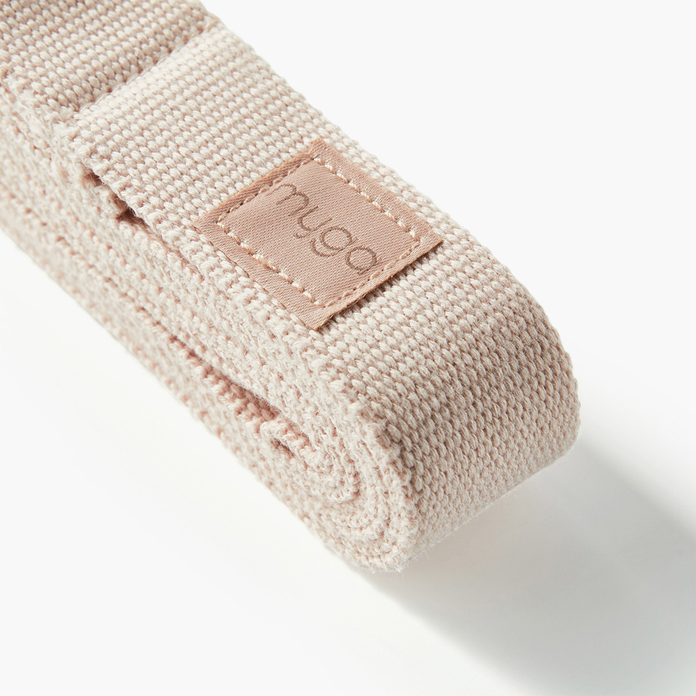 Myga Blush Adjustable Yoga Belt Sling with Metal D Rings Image 4