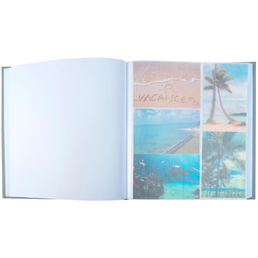 Exacompta Ellipse Grey Rose Gold Infinity Design Photo Book Album 60 Pages 300 Photos Image 6