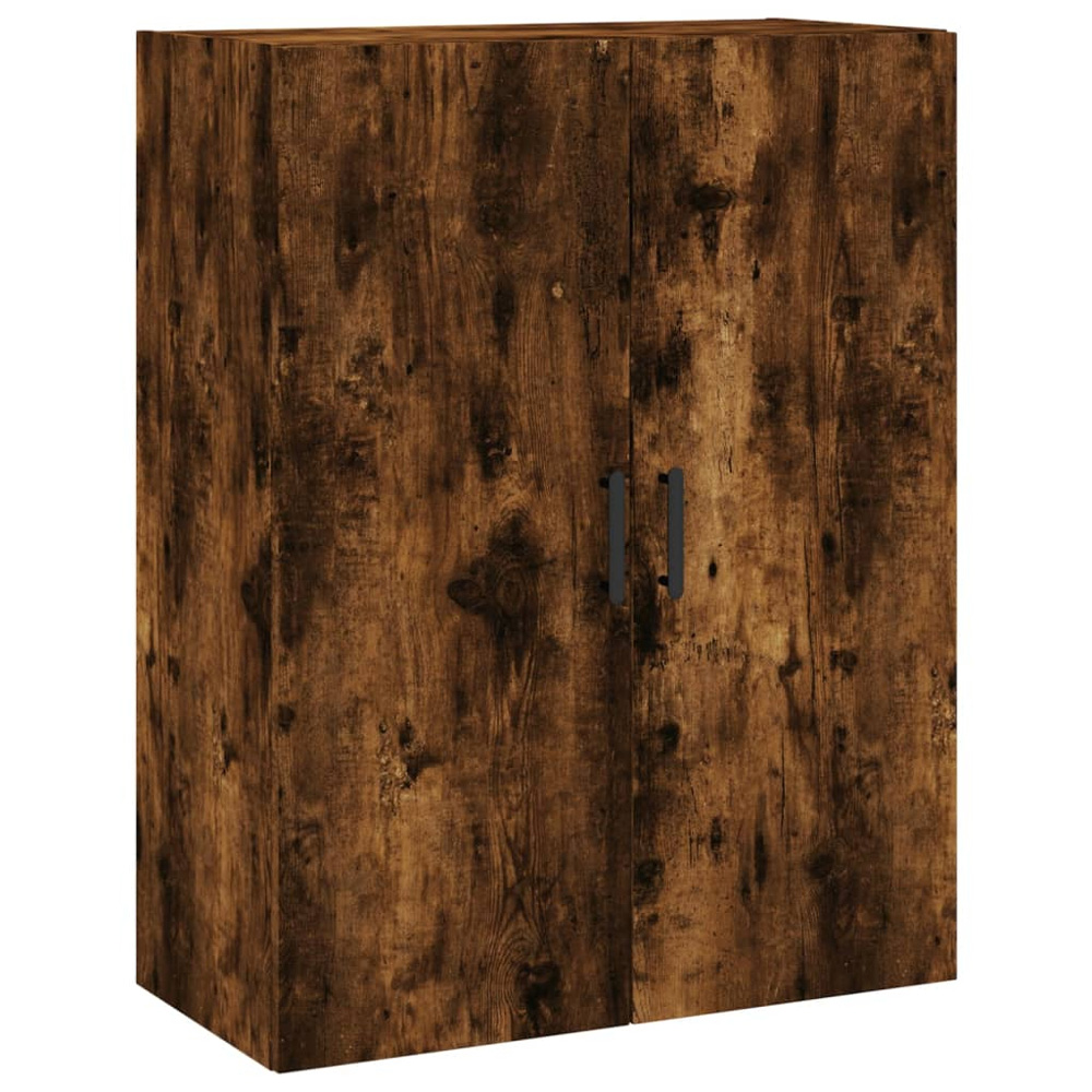 vidaXL 4 Door Smoked Oak Highboard Image 5
