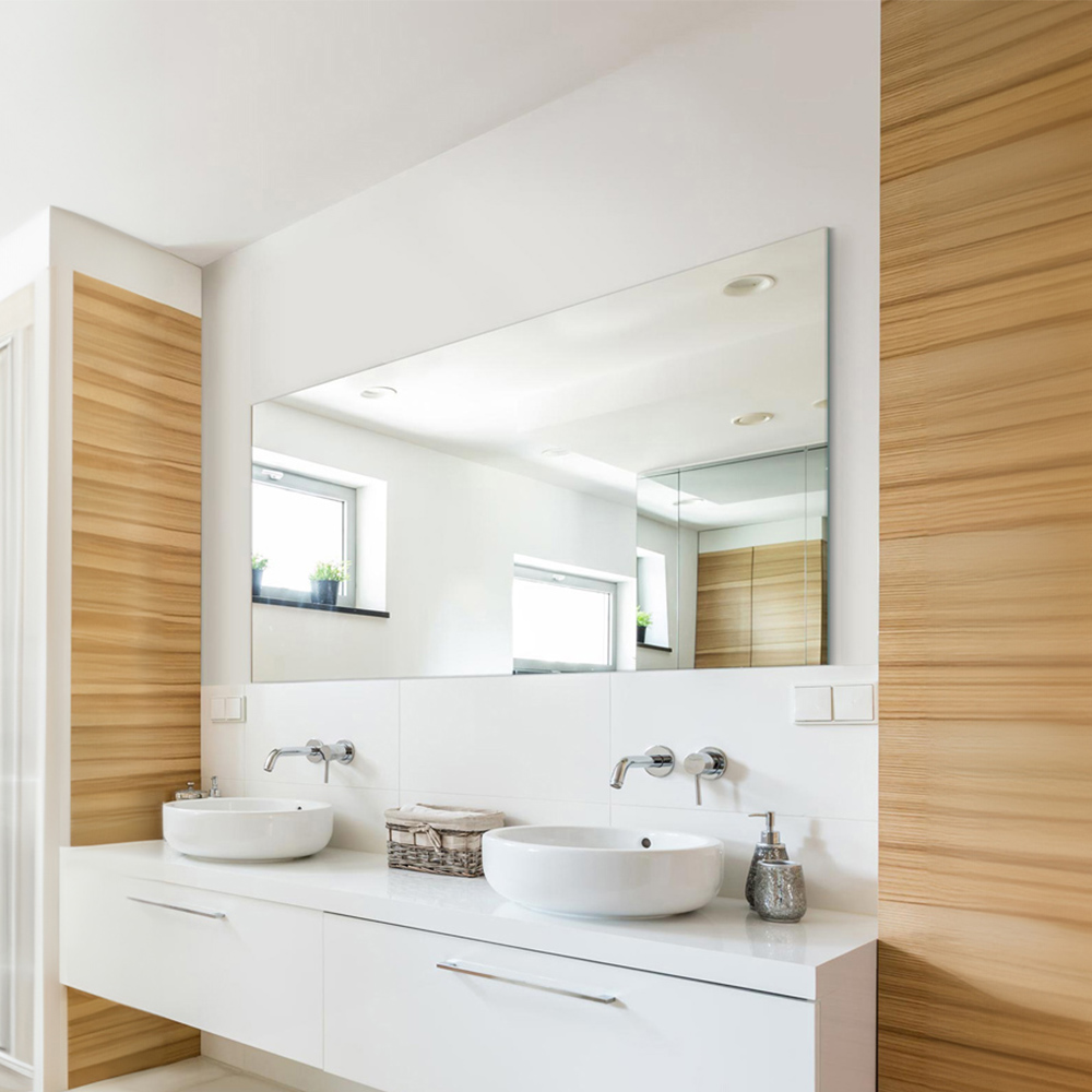 Circuitt Polished Edges Sheet Wall Mirror 150 x 100cm Image 2