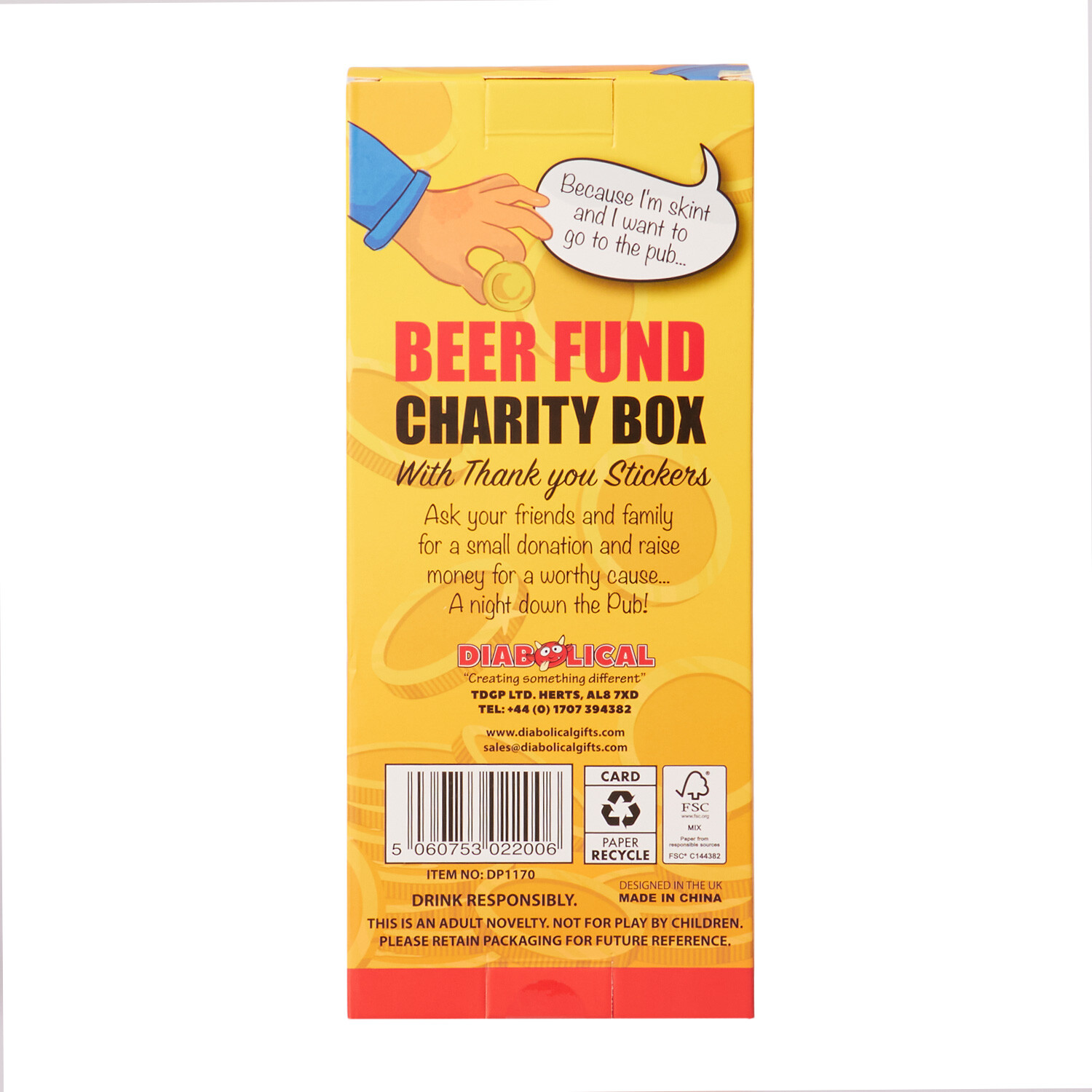 G&G Beer Fund Charity Box Image 3