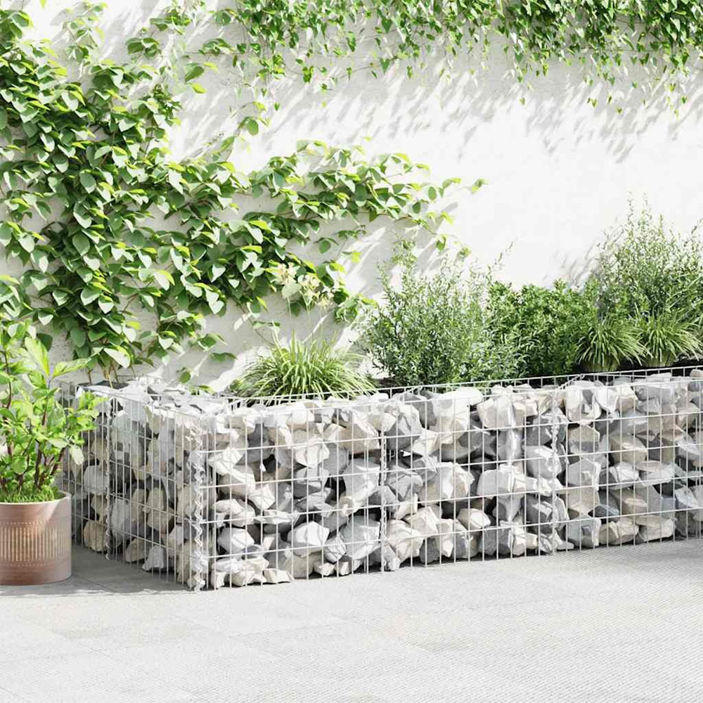 Walplus Galvanised Steel Gabion Basket 50 x 30 x 300cm Image 2