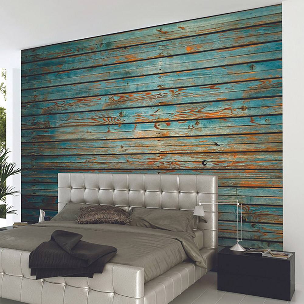 Origin Murals Marbled Textured Geometric White Wall Mural Image 1