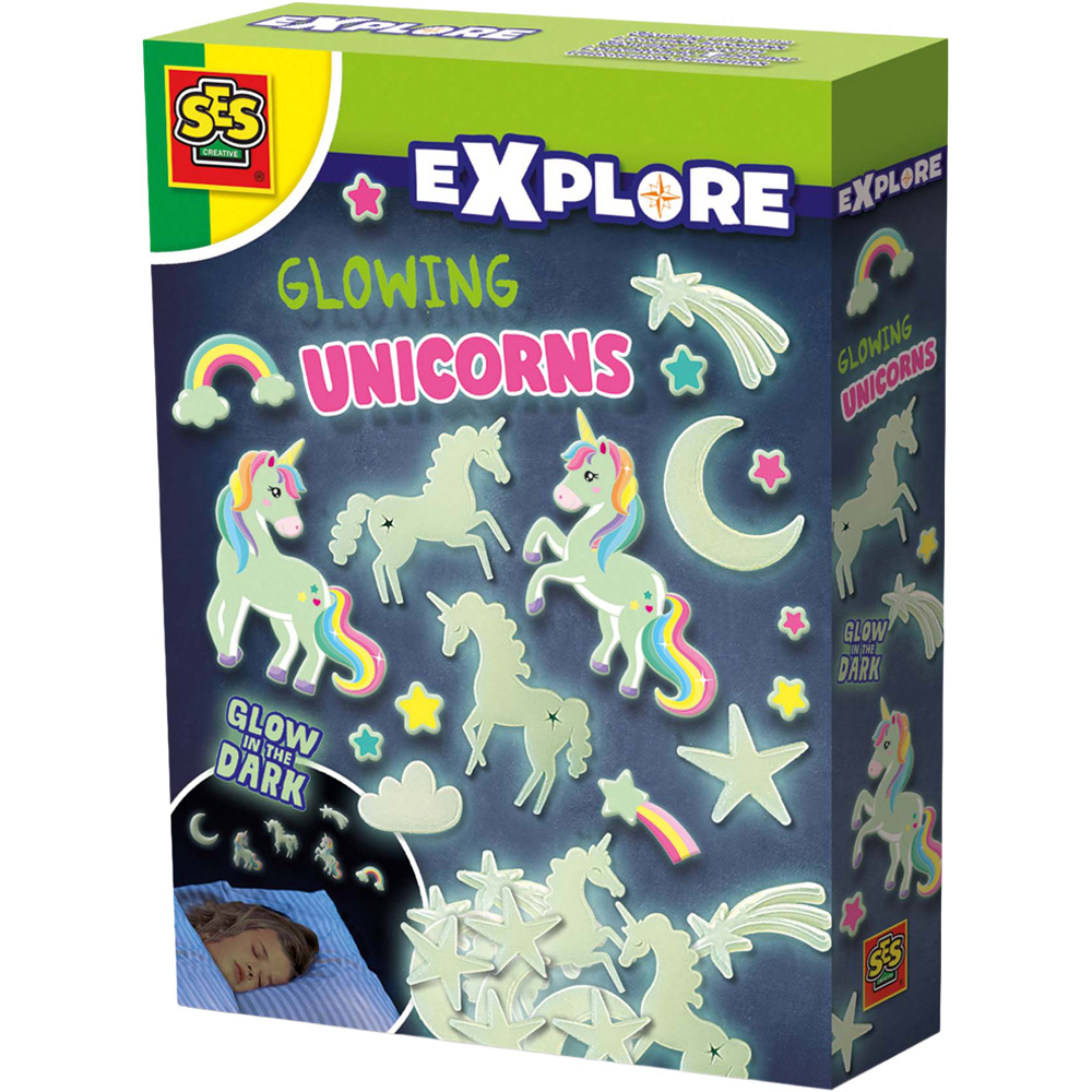 SES Creative Explore Glowing Unicorns Image 1