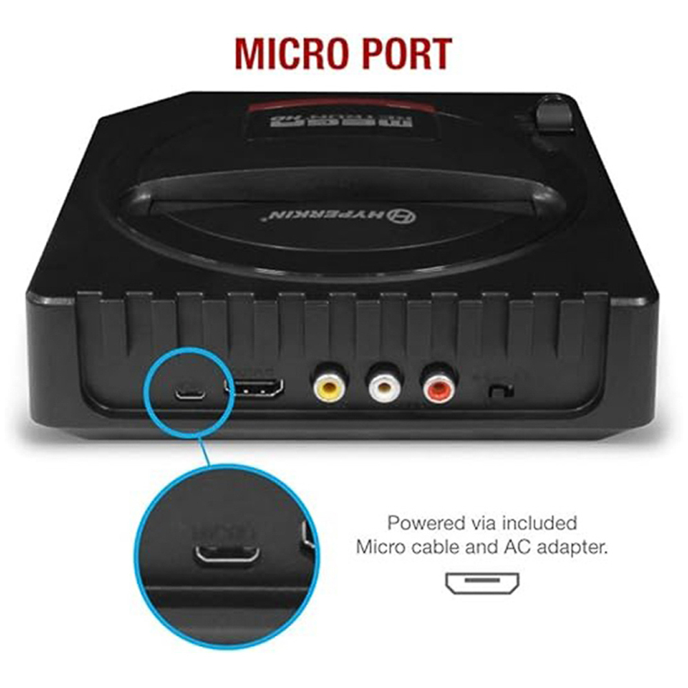 Hyperkin MegaRetroN Genesis and Mega Drive HD Gaming Console Image 4