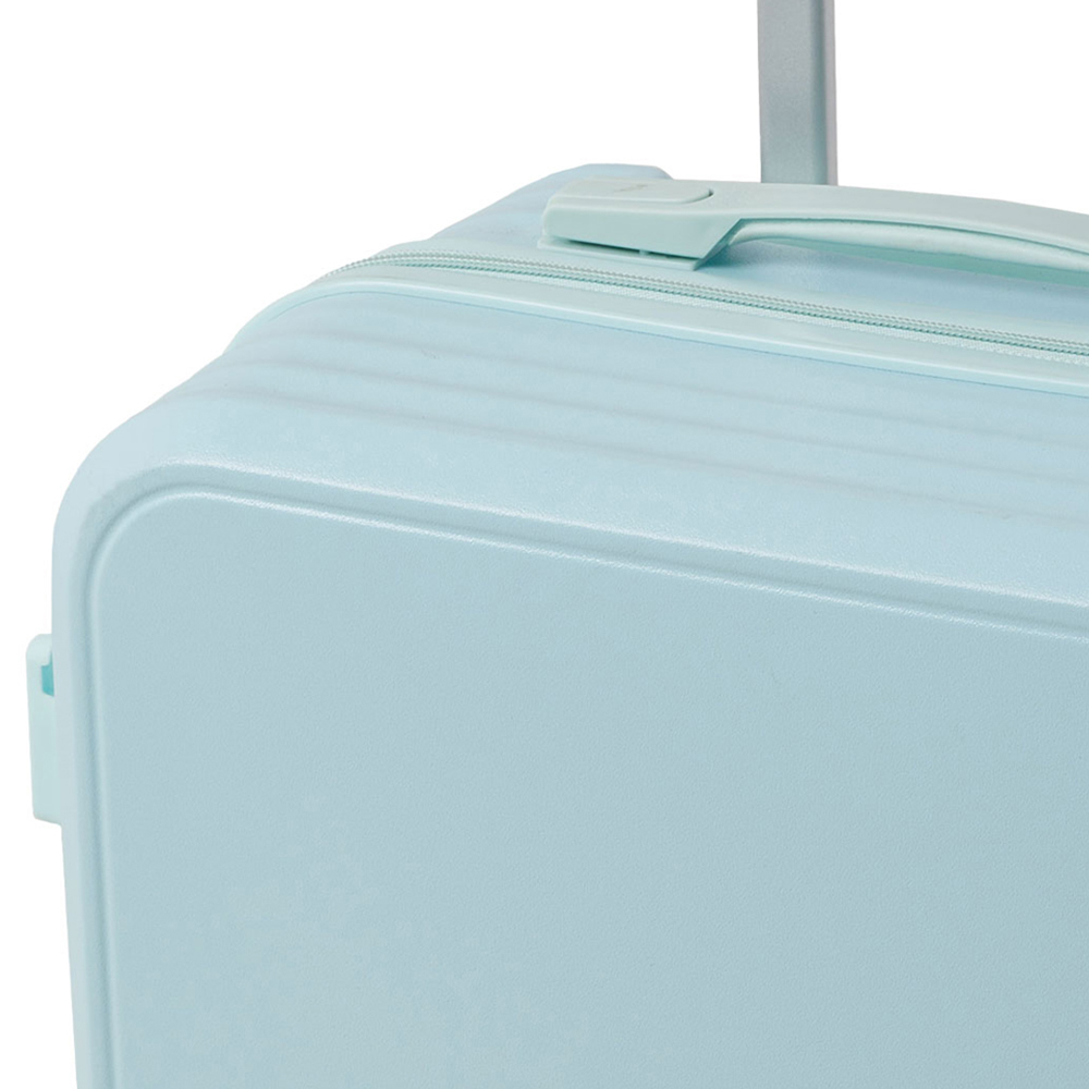 H&O Direct 21 inch Blue Hard Shell Luggage Suitcase Image 4