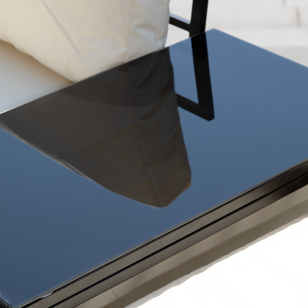 Artemis Home Serano 4 Seater Cream Garden Lounge Set with Cushion Image 6