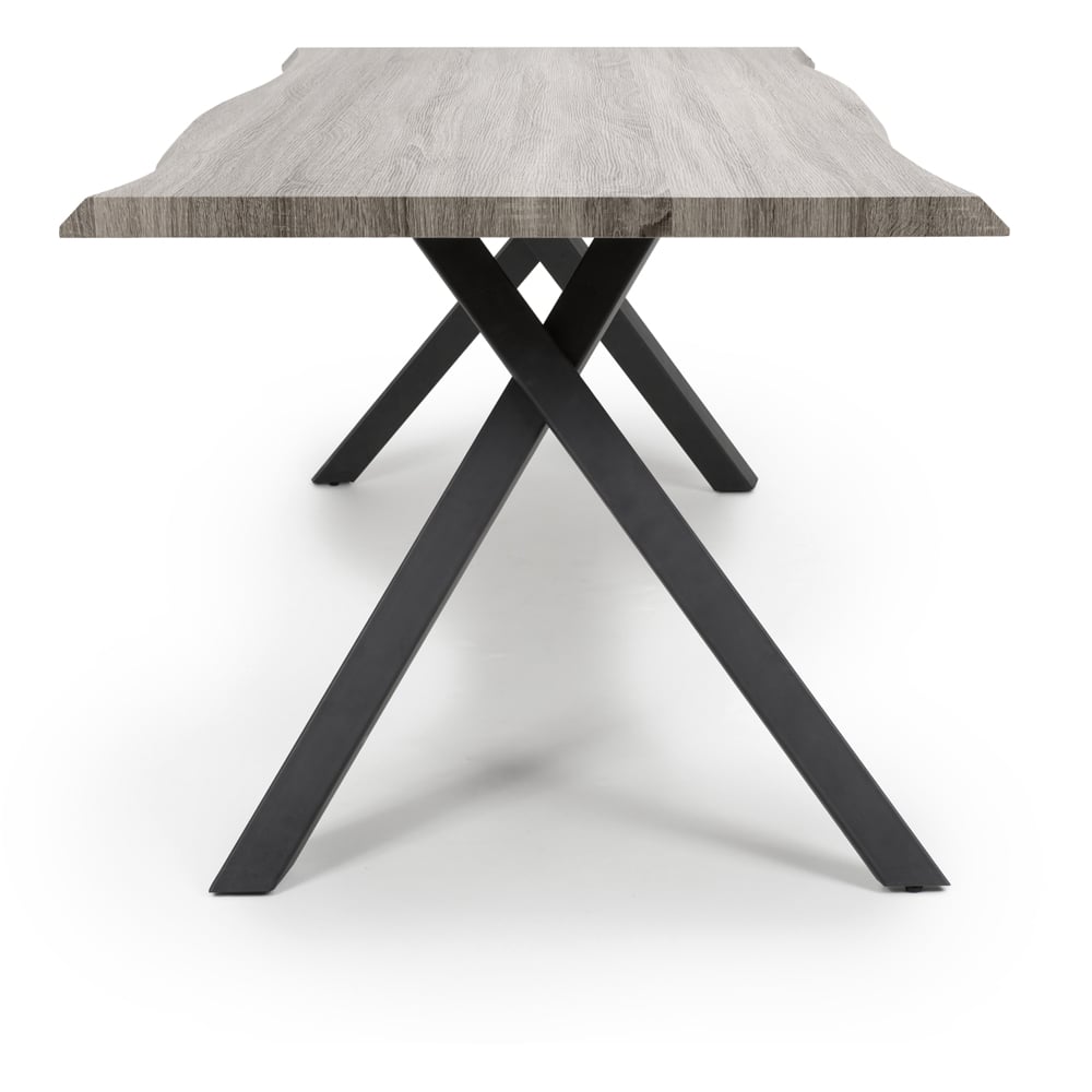 Narvik 4 Seater Medium Curved Dining Table Image 3