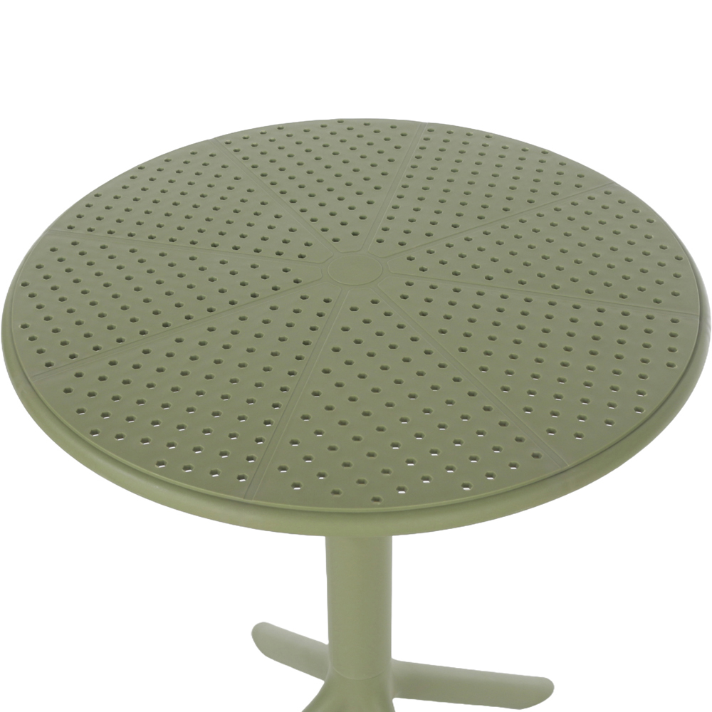 Core Products Rimini Cala 2 Seater Moss Green Bistro Table Set Image 3