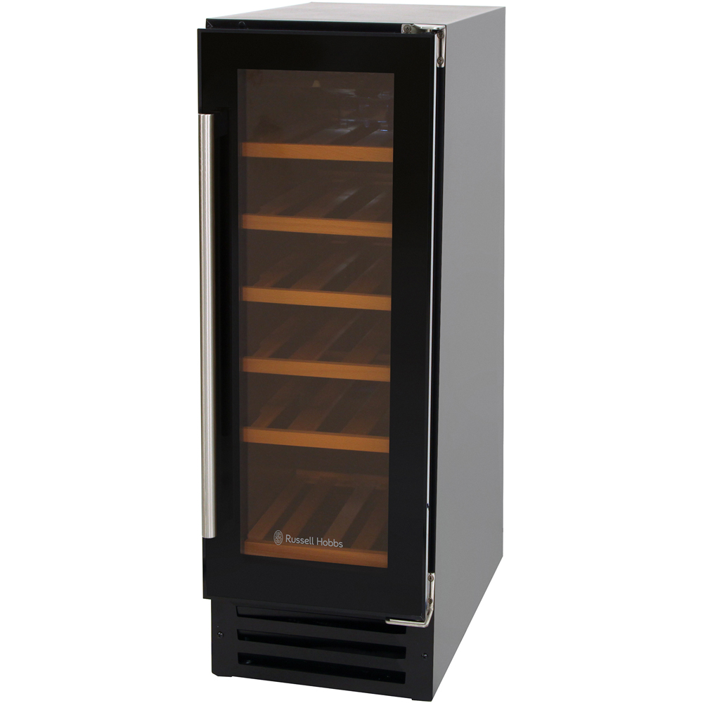 Russell Hobbs RHBI18WC1 Black 58L Glass Freestanding Wine Cooler Image 1