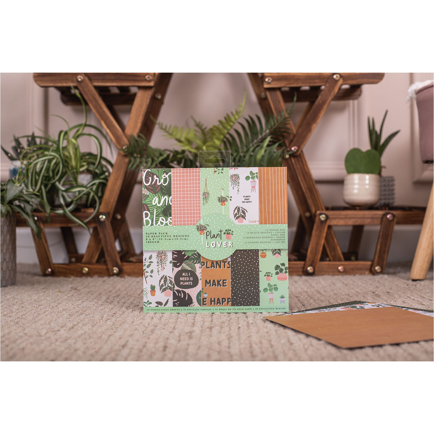 Violet Studio Plant Lover Paper Pack - 8in x 8in Image 2