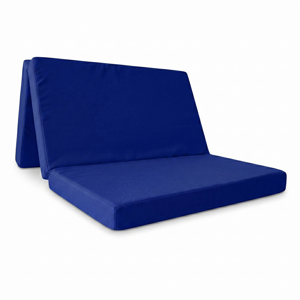 Visco Therapy Double Blue Folding Futon Z Bed Mattress Image 2