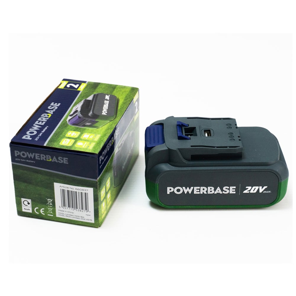 Powerbase 20V 5Ah Lithium-Ion Battery with USB-A Output Image 7