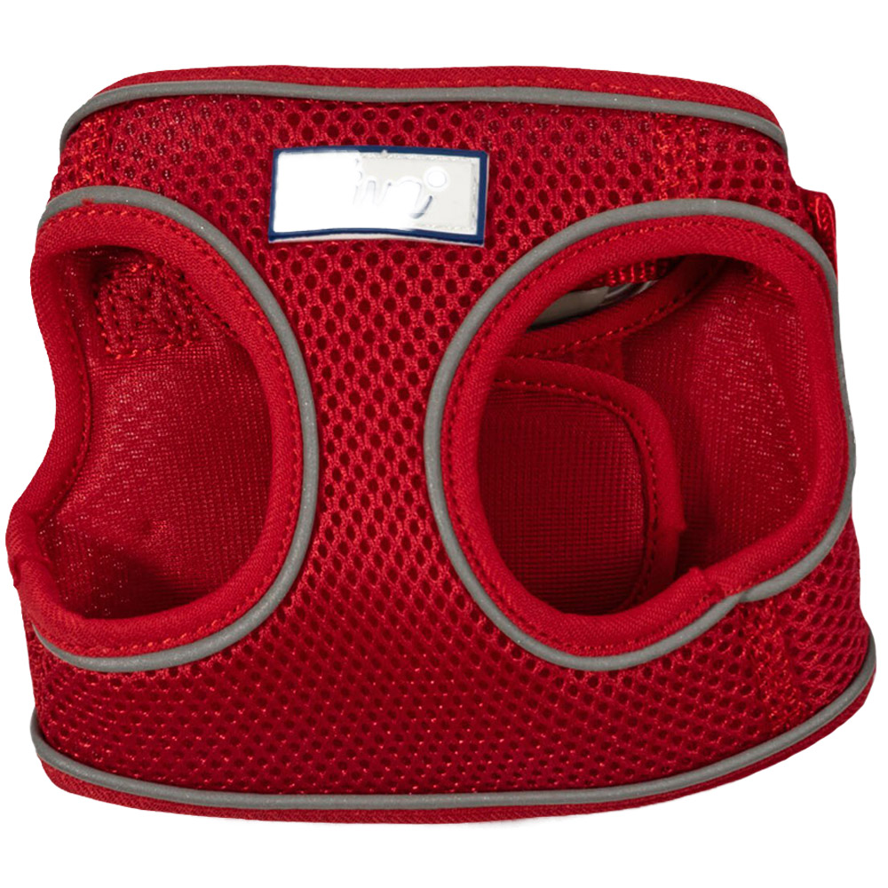 Step-In Mesh Harness - Red / Extra Small Image 1