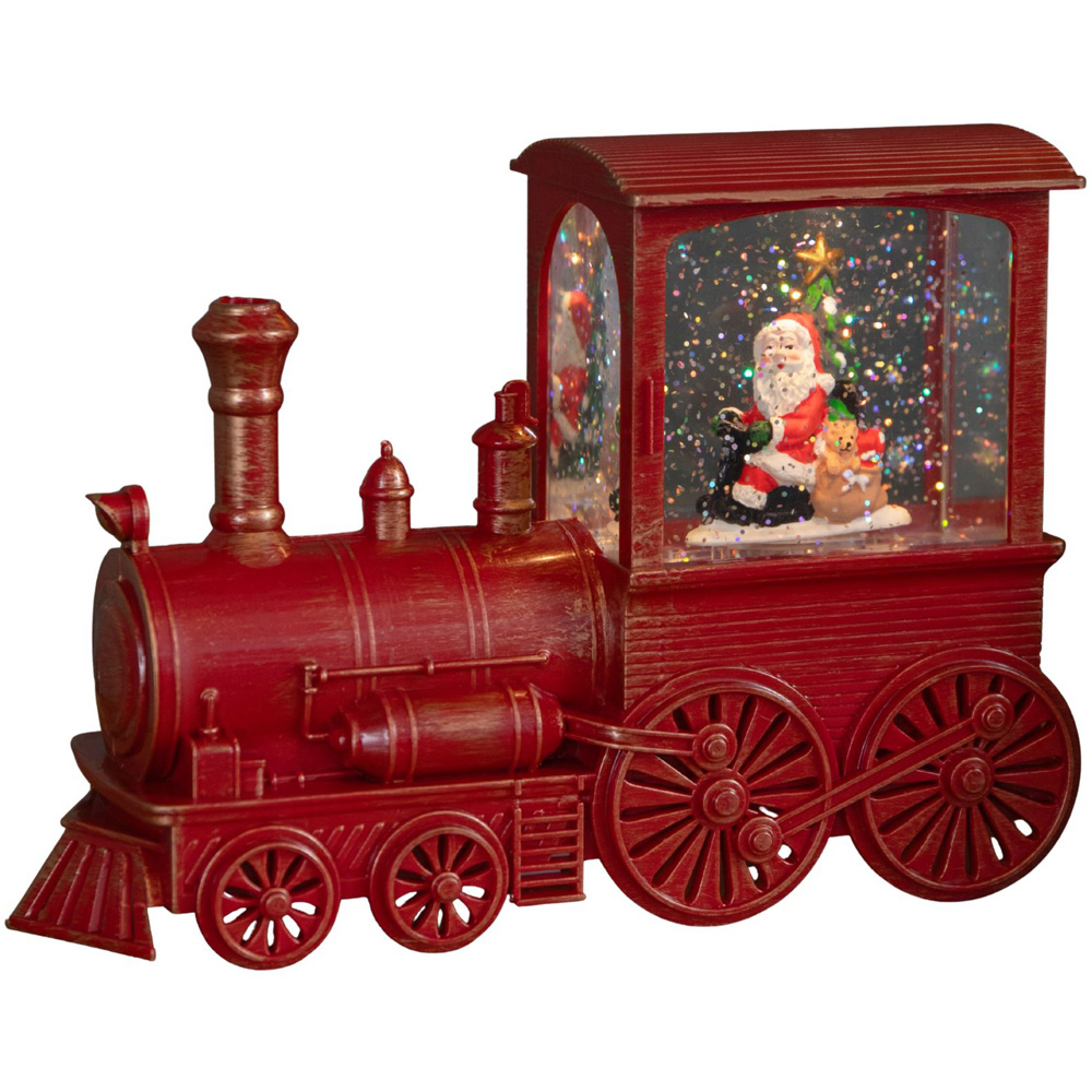 Samuel Alexander Snow Swirl Train Christmas Decoration 17cm Image 1