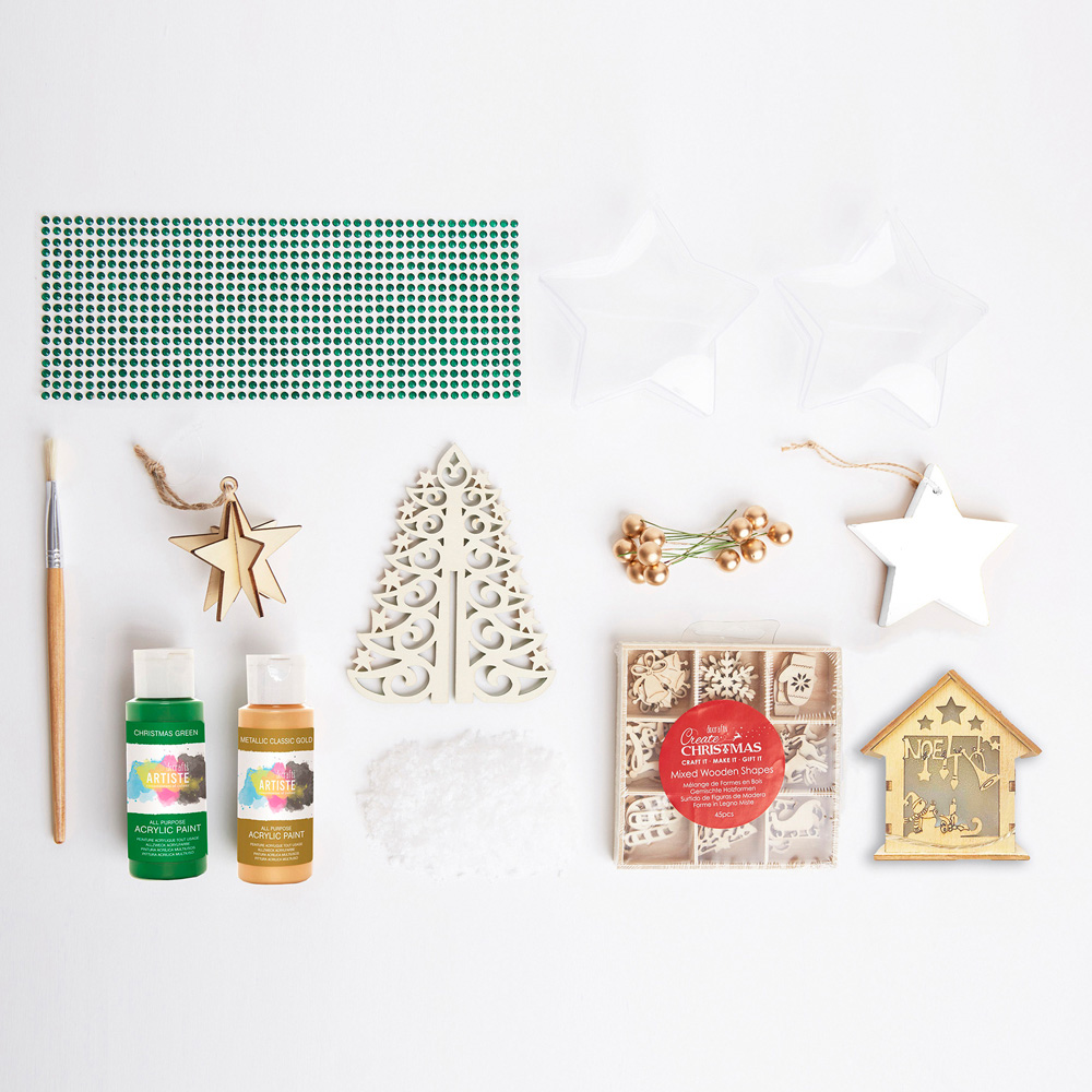 Bee & Bumble Multicoloured Create Christmas Craft Kit Image 3