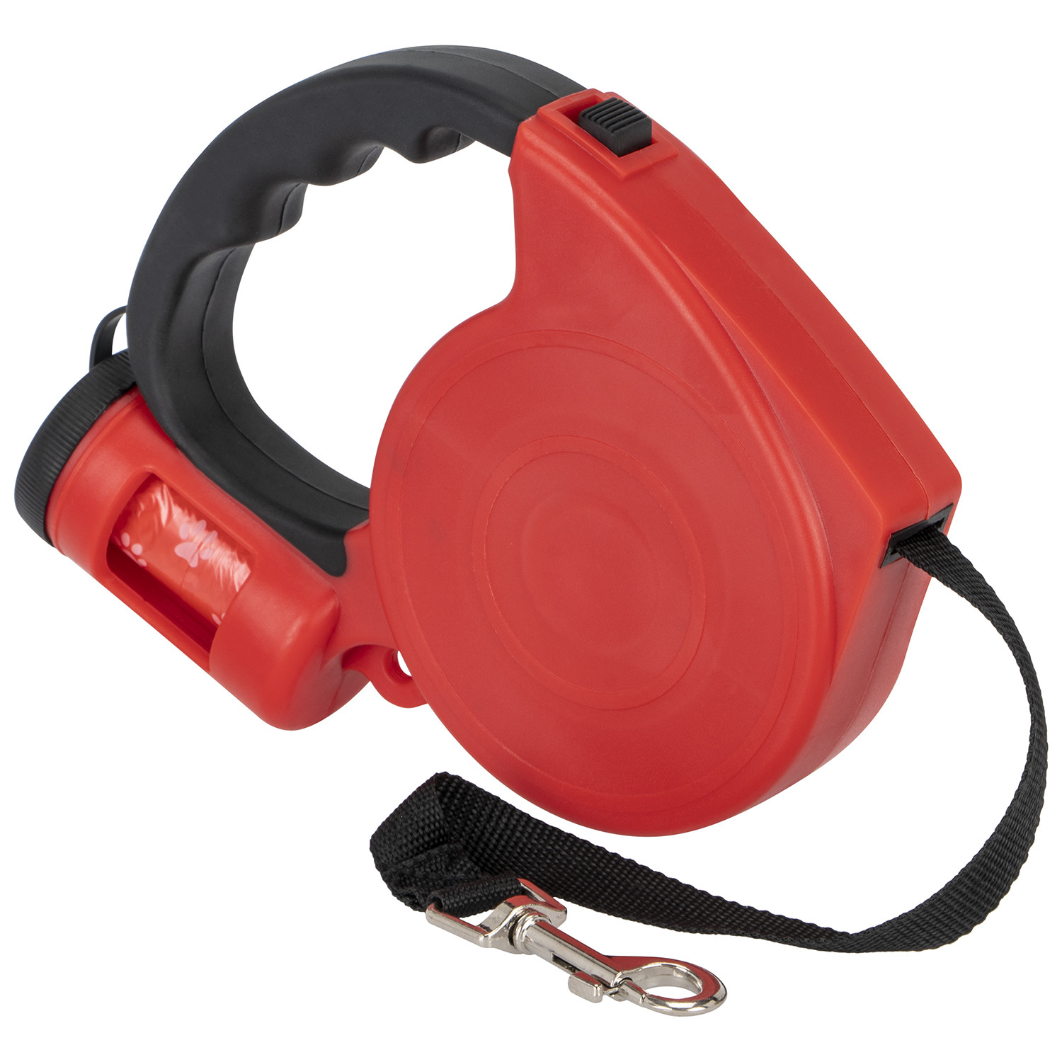 Clever Paws 5m Retractable Dog Lead and Poop Bags Image 2