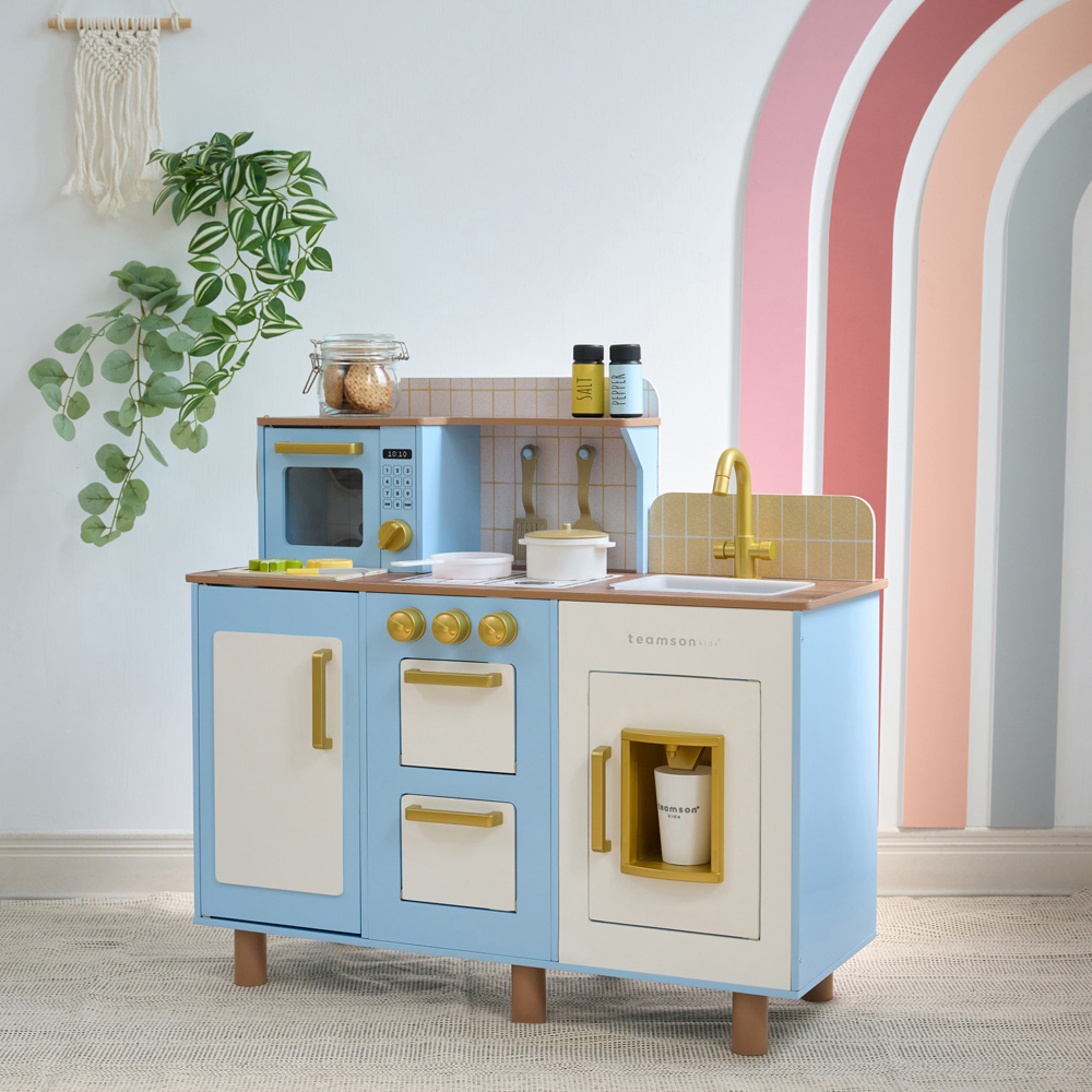Teamson Kids Little Chef Blue Hampton Play Kitchen Image 5