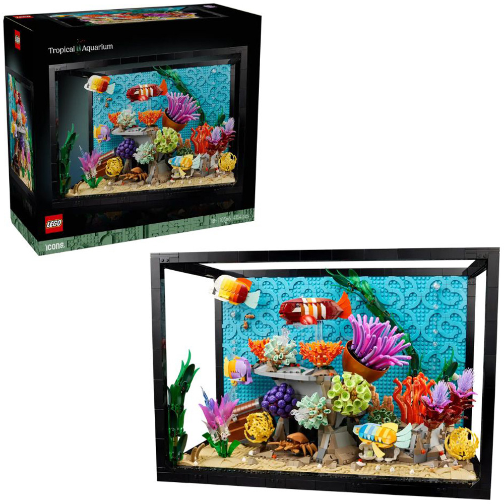 LEGO Icons 10366 Tropical Aquarium 4154 Pieces Image 3