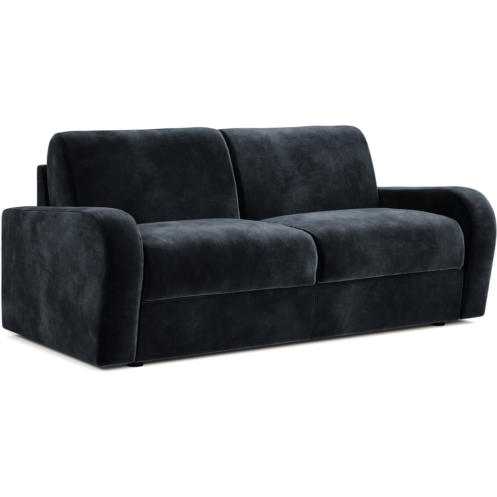 Jay-Be Deco 3 Seater Luxe Velvet Charcoal Sofa Bed with e-Sprung Mattress Image 2