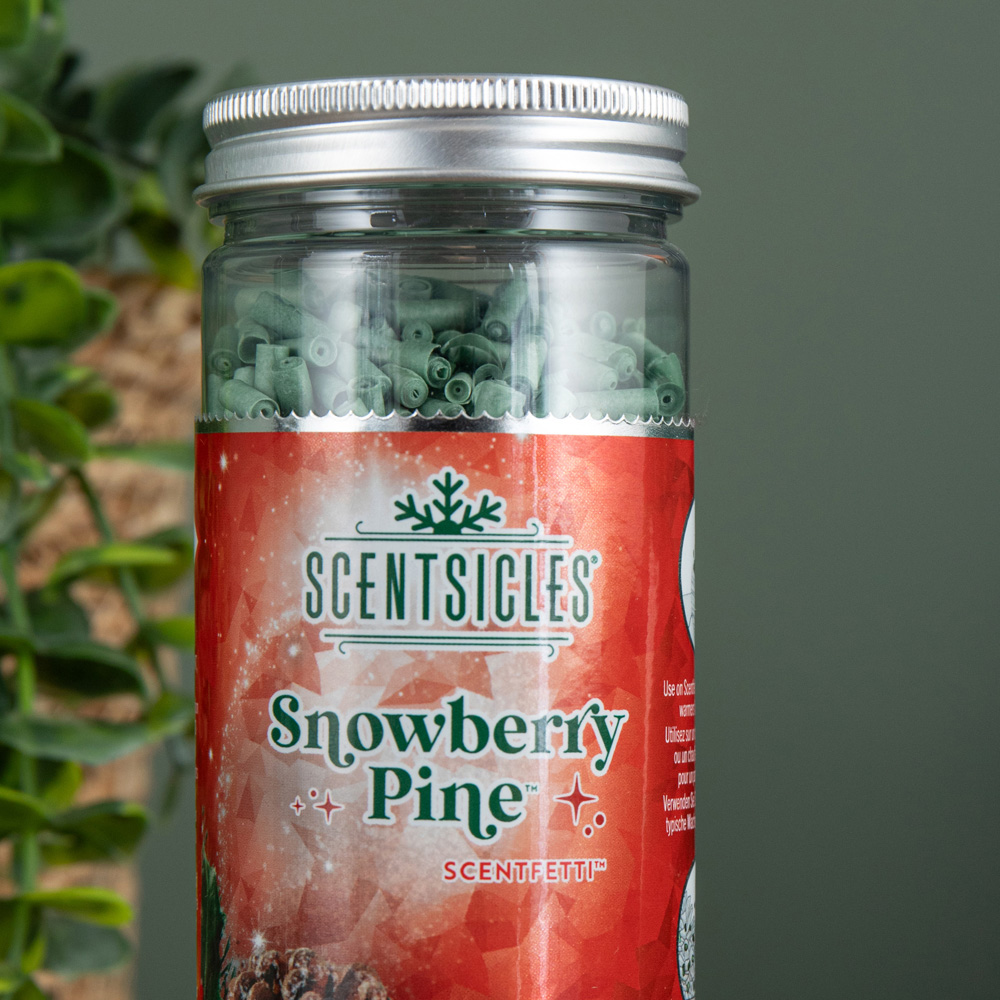 Samuel Alexander Snowberry Pine Cones Christmas Scentsicles Scentfetti 125g Image 4