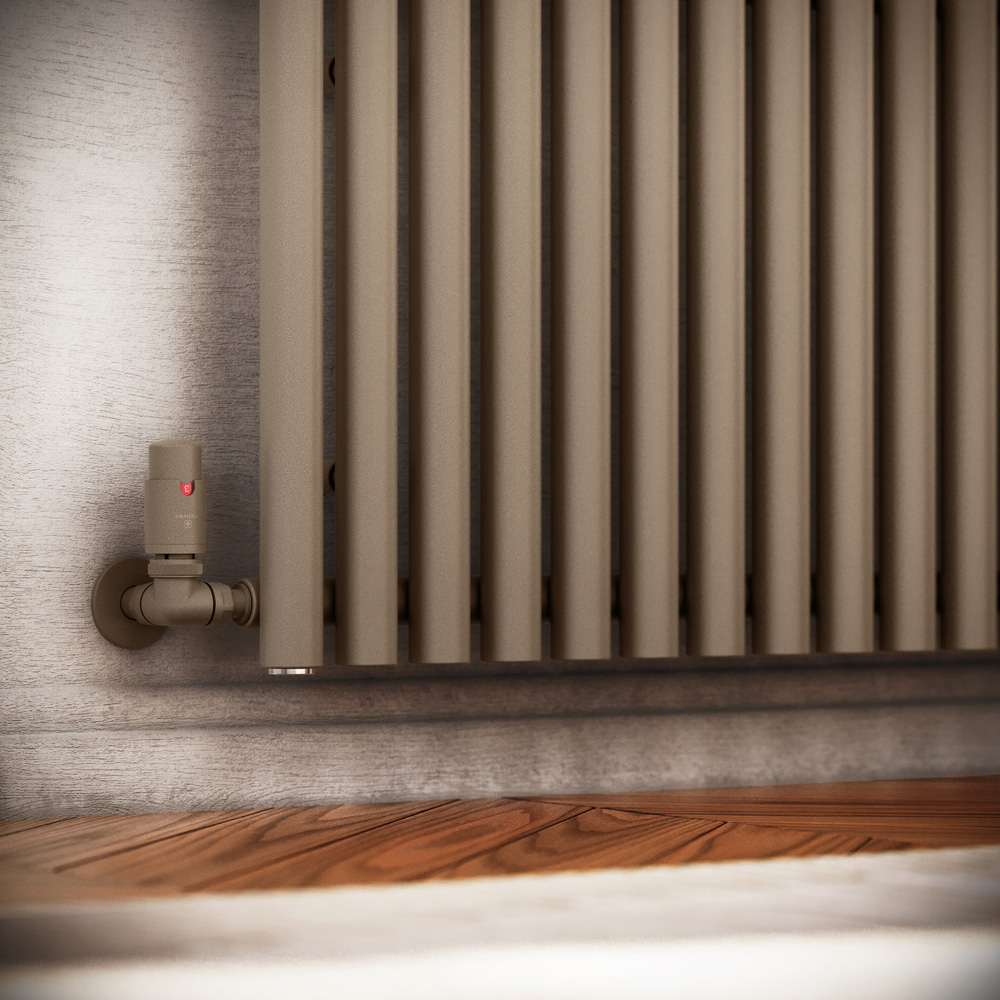 Terma Rolo Room 3399 BTU Quartz Mocha Radiator 500 x 1470mm Image 7