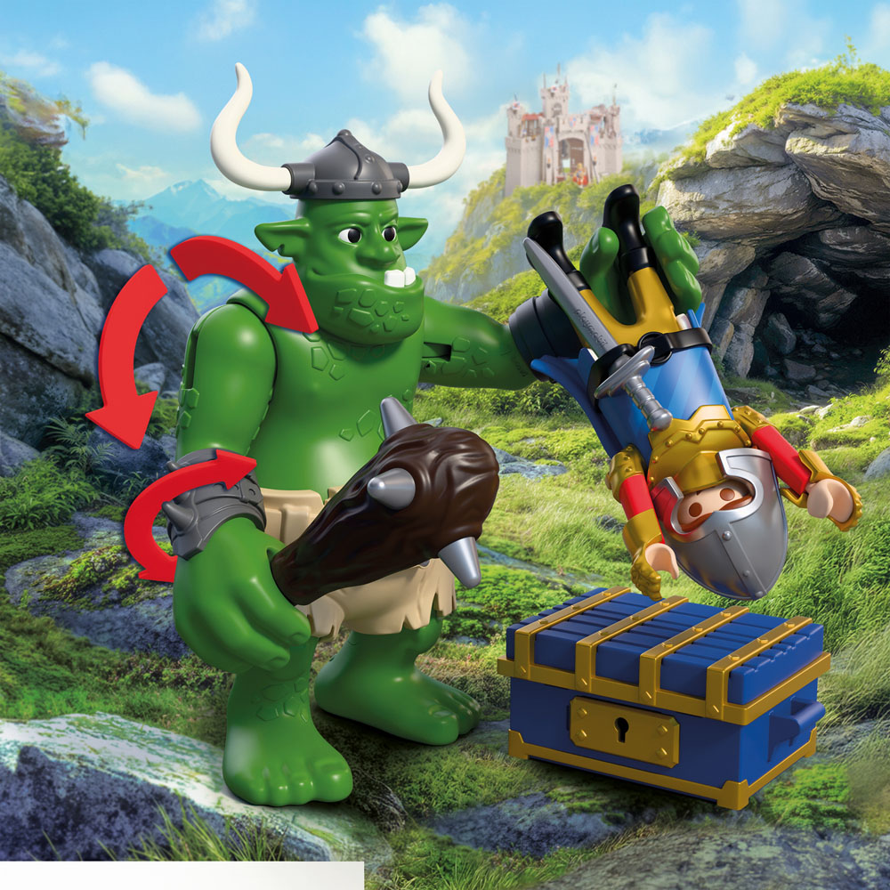 Playmobil Troll with Lion Knight Treasure Playset Image 6