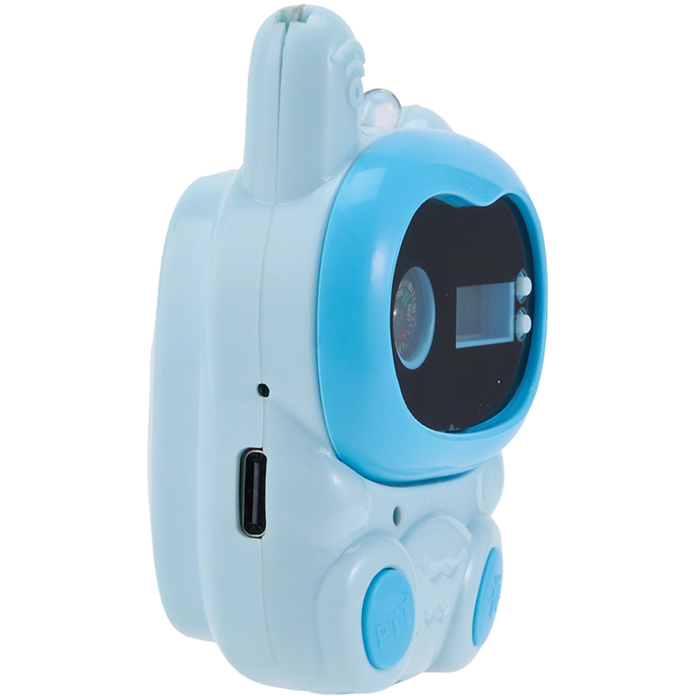 H&O Direct Kids Blue 500m Range Wearable Mini Walkie Talkie Watch 2 Pack Image 5