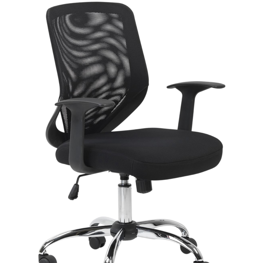 Alphason Atlanta Black Mesh Back Operator Chair Image 2