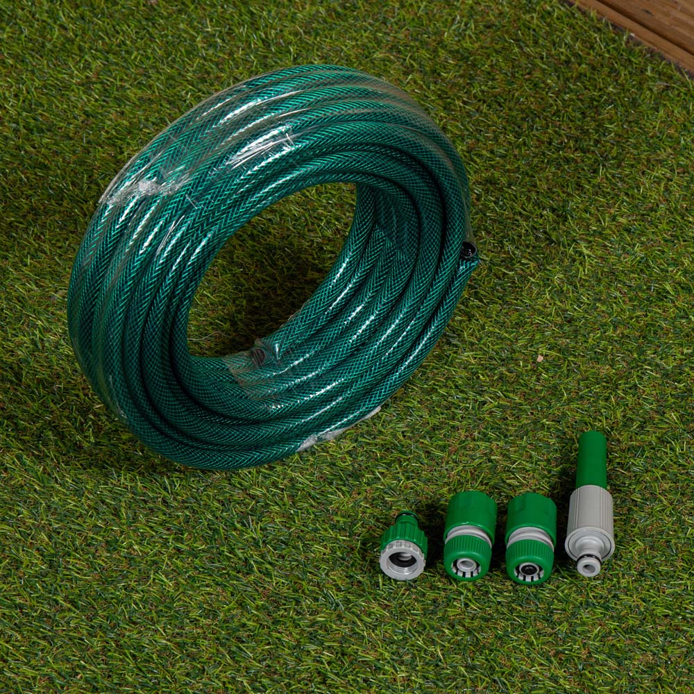 Samuel Alexander 15m Garden Hose and Spray Nozzle Set Image 5