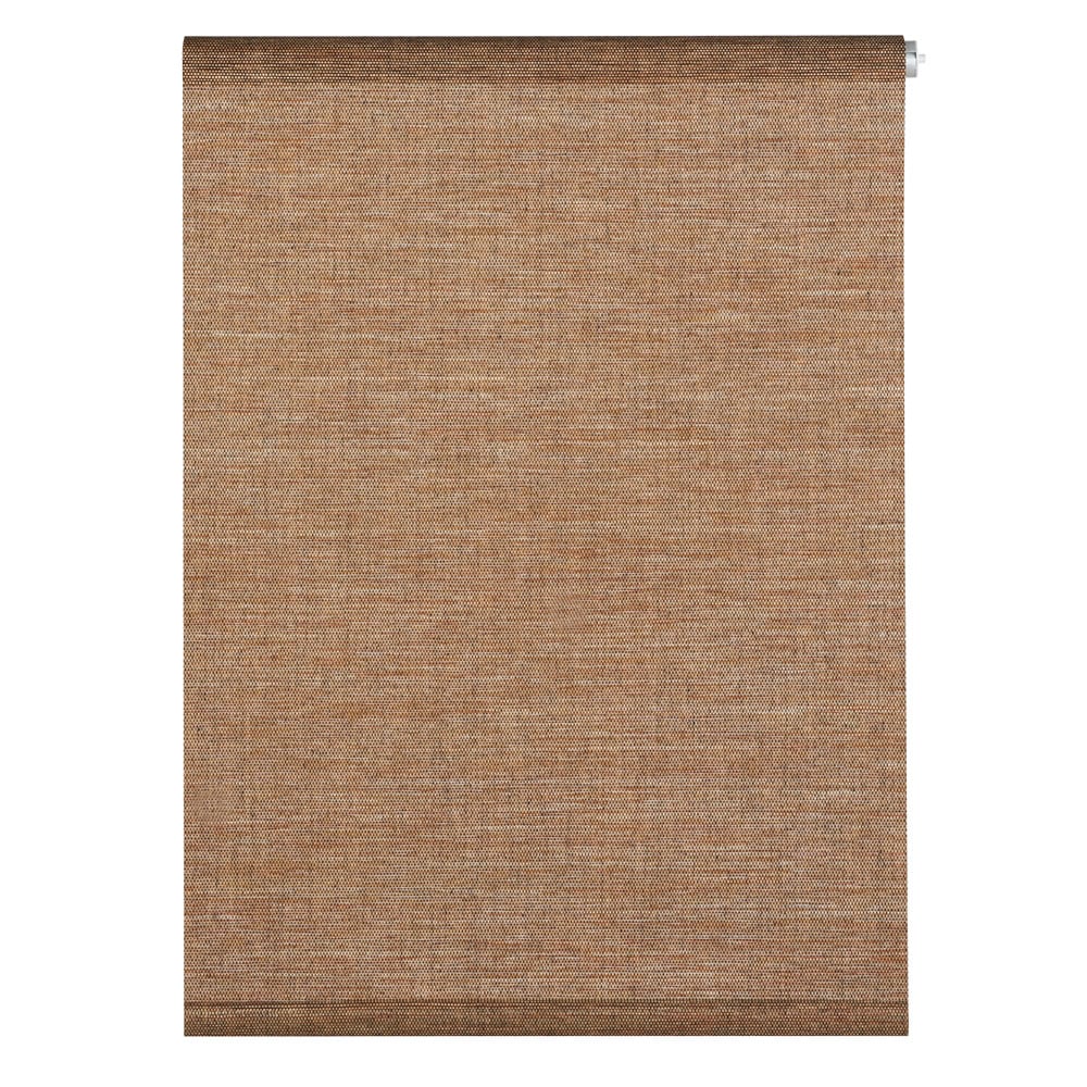 Wilko Textured Roller Blind Natural Brown 120cm wide x 160cm drop Image